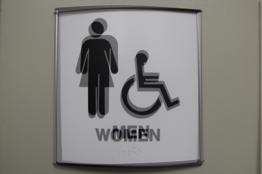 Some gender queer students face confusion when entering school restrooms.