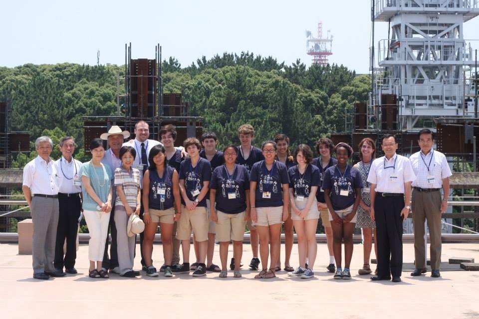 Photo Credit: Jazmyne McNair. Lawrence delegates meeting the mayor of Hiratsuka.