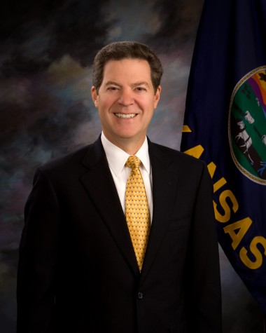 Governor Sam Brownback. Photo courtesy of: Kansaspedia