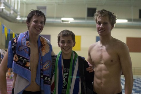 Family influence leads to swimming trio