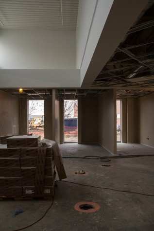 Next Year's counselor office sits empty while workers are at lunch.