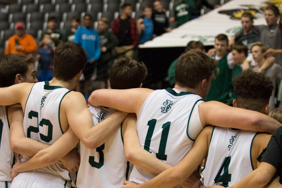 Singing the Ala Mater after Free States win against Wichita South, junior Garret Luinstra thinks ahead about the semifinals. Im looking forward to playing Blue Valley Northwest tomorrow because Friday night action doesnt get any better than this, Luinstra said. This was the teams second time making it to the final four since 2007.