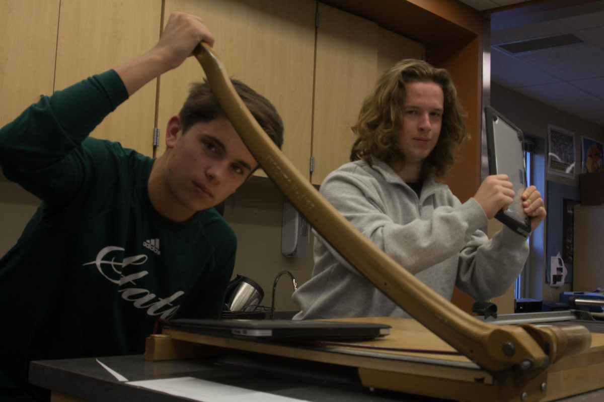 Evan and Will destroy their school issued laptops after a hard week of predictions and self-reflection.