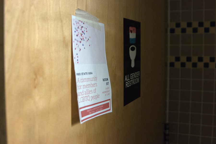 Welcoming any LGBTQ students to the bathroom during class time or passing periods is a privilege that free state students are open to. Some take advantage of the bathroom others don't. 