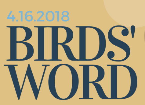 Birds’ Word, April 16