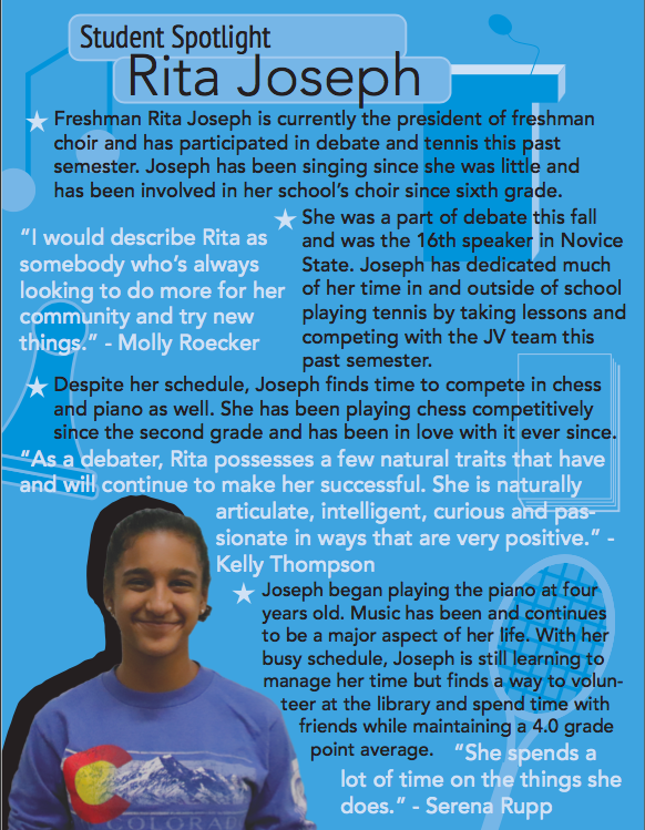 Student Spotlight: Rita Joseph