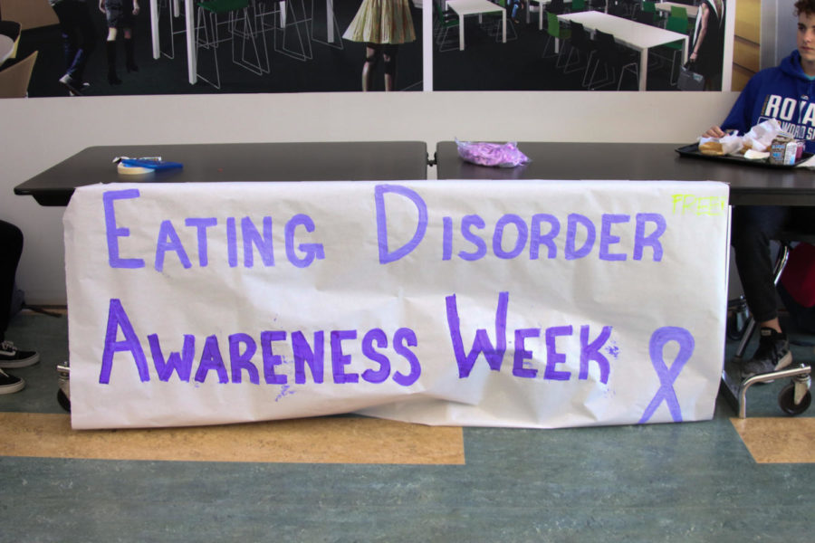 Student Council brings awareness to eating disorders within the school