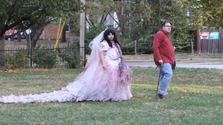 In South Park, we see a zombie bride come alive. 