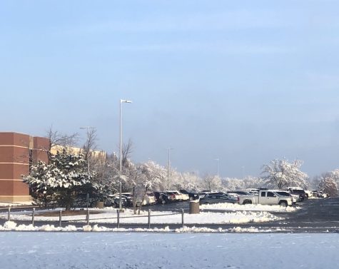 Following an intense storm, Free State is covered in a blanket of snow. Although roads were slick, school continued and students and staff carefully made their way through the snow and ice.