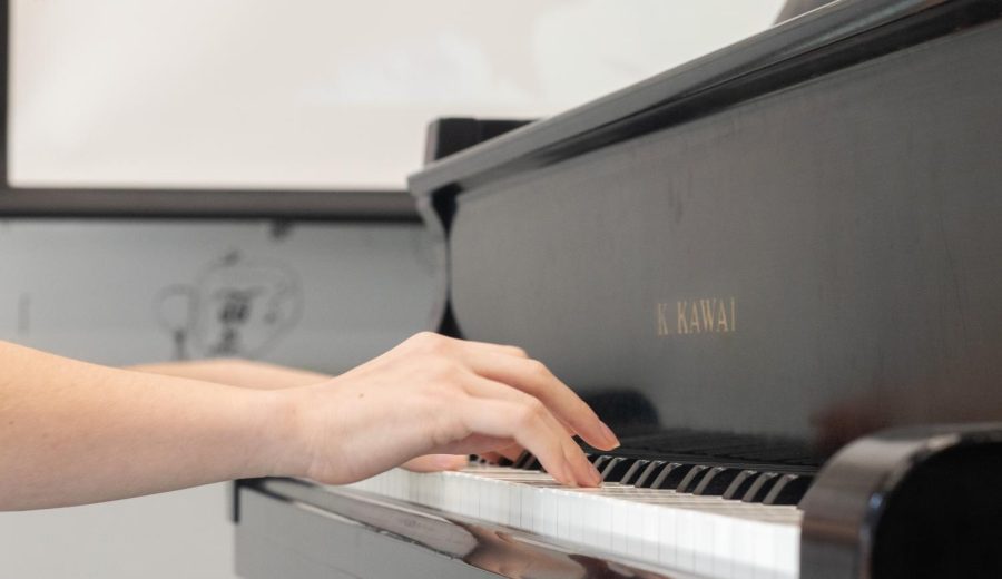 On Feb. 18, 13 Free State students headed to Wichita to perform at the KSHSAA State Piano Solo Festival. After all receiving “ones” at regionals, these students performed again two weeks later, with 11 out of 13 receiving top scores.