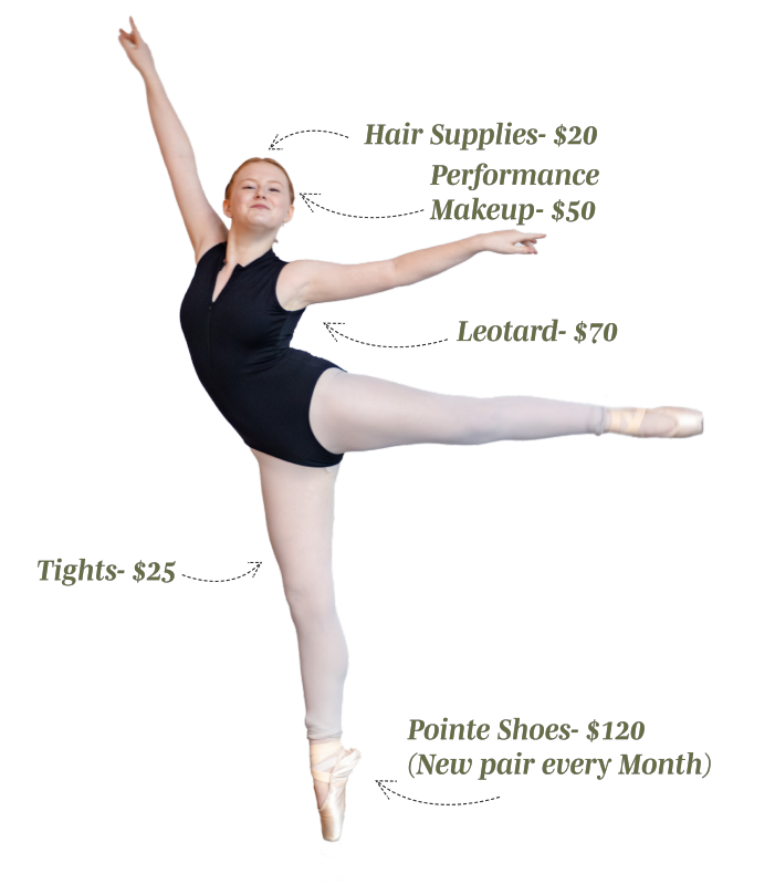 Freshman Isla Gnojek has been performing ballet since pre-school. They dance locally through the Lawrence Art Center. 