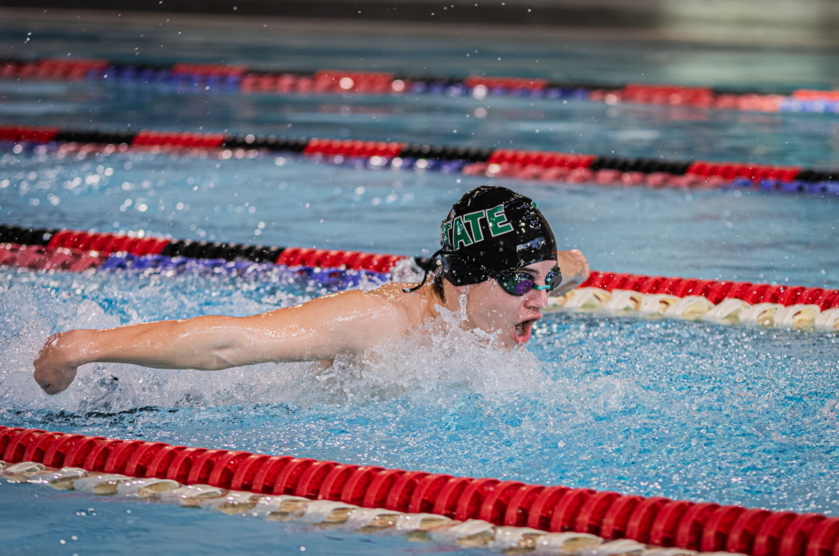 PHOTO GALLERY: Free State Boys Swim & Dive wins Triangular at Lawrence High